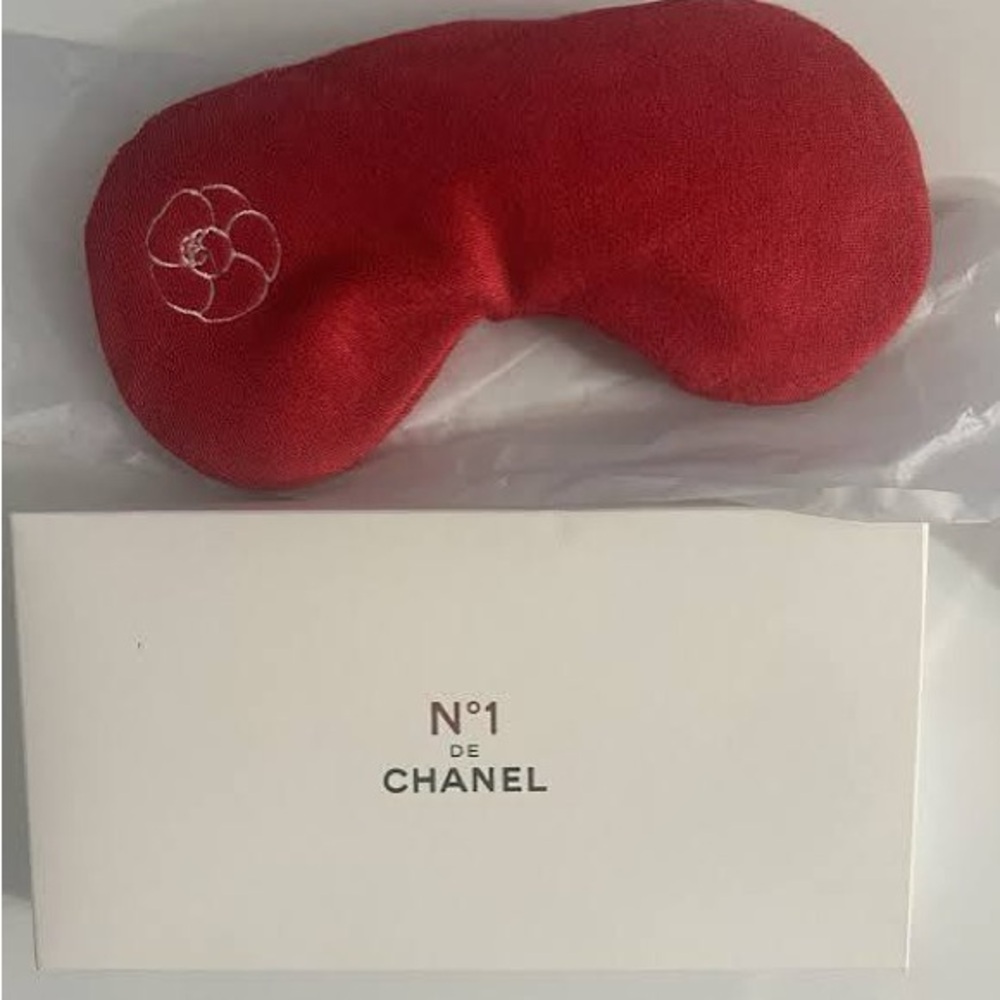 CHANEL Red Sleep Mask